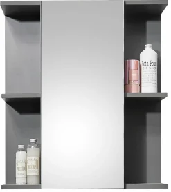 Badmöbel> Spiegelschrank schwarzweißmehrfarbig