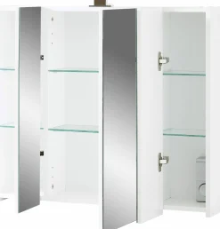 Badmöbel> Spiegelschrank weiß