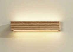 Wandleuchten>Spot Light LED-Wandleuchte 2flg braun