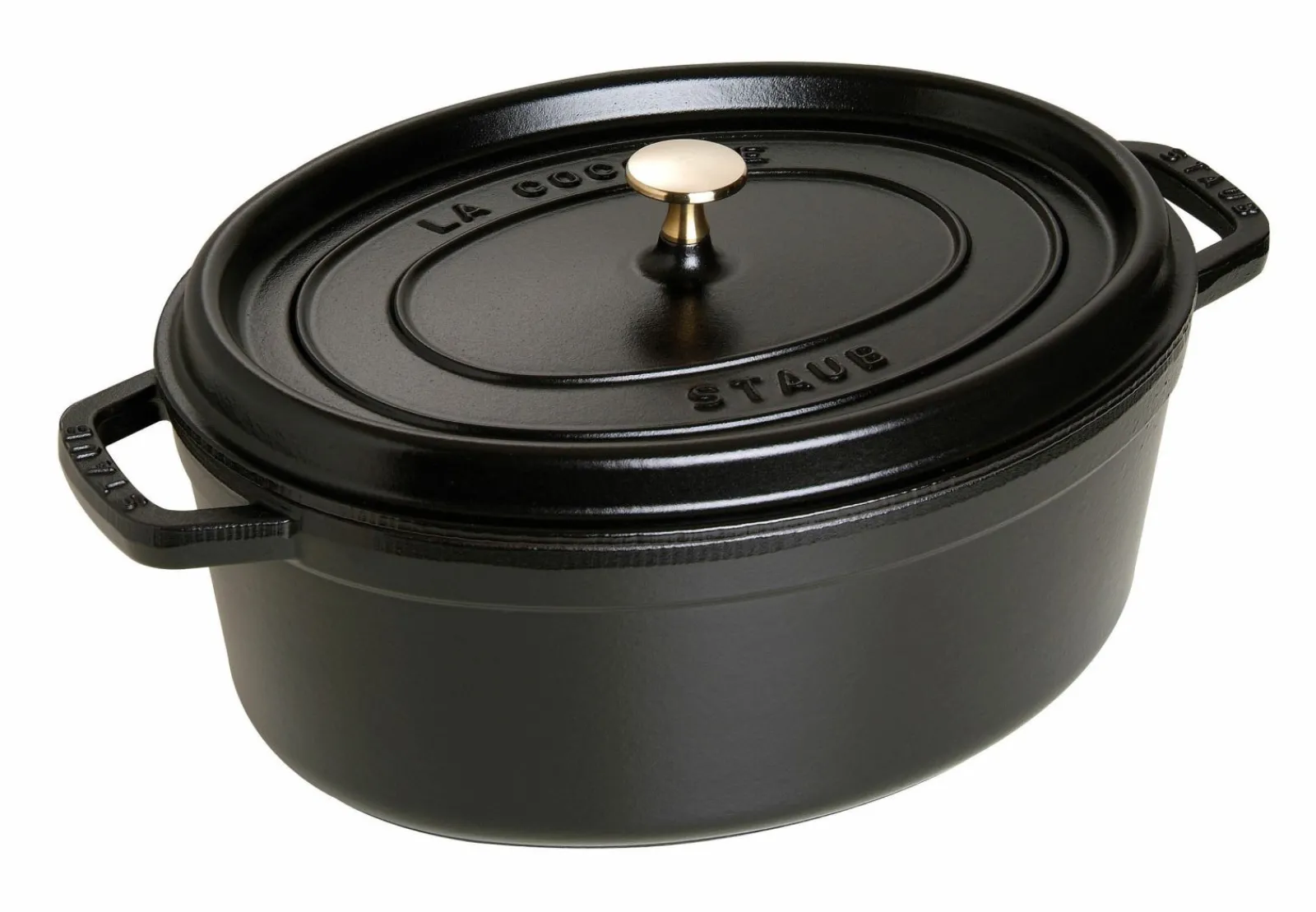 Staub Bräter 33cm schwarz^ Bräter & Schmortöpfe