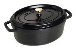 Staub Bräter 29cm schwarz^ Bräter & Schmortöpfe