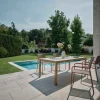 STERN Gartensessel stapelbar orangerot^ Gartensessel