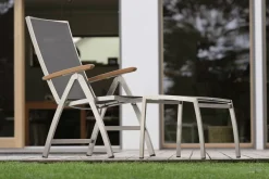 STERN Klappsessel silberfarbengraubraun^ Klappstühle|Gartenklappstühle