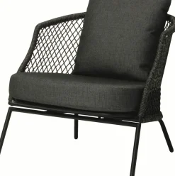 STERN Lounge-Sessel rotschwarz^ Lounge Sessel
