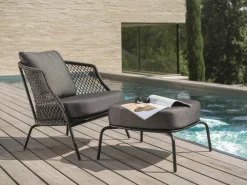 STERN Lounge-Sessel rotschwarz^ Lounge Sessel
