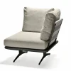 Gartensofas>STERN Rope Eckelement graubraun