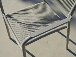 STERN Rope Gartensessel stapelbar beige^ Gartensessel