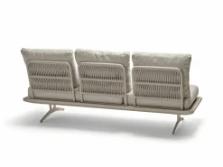 Gartensofas>STERN Rope Lounge-Liege braunbeige