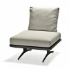 Gartensofas>STERN Rope Mittelelement graubraun