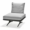 Gartensofas>STERN Rope Mittelelement grau