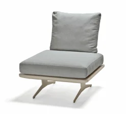 Gartensofas>STERN Rope Mittelelement graubeige