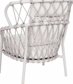 STERN Rope Pfauensessel beige^ Lounge Sessel
