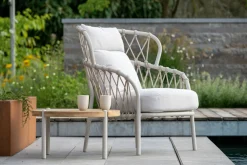 STERN Rope Pfauensessel beige^ Lounge Sessel