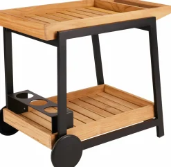 STERN Servierwagen Outdoorküche braunschwarz^ Outdoorküchen