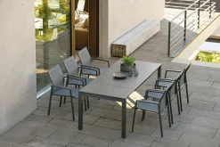 STERN Stapelsessel grau^ Gartensessel