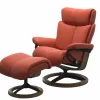 Stressless Sessel mit Hocker rot^ Tv & Relaxsessel