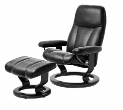 Stressless Sessel inkl. Hocker schwarz^ Tv & Relaxsessel
