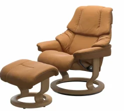 Tv & Relaxsessel>Stressless Sessel mit Hocker braun