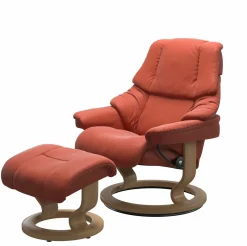 Stressless Sessel mit Hocker rot^ Tv & Relaxsessel