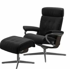 Tv & Relaxsessel>Stressless Sessel mit Hocker schwarz