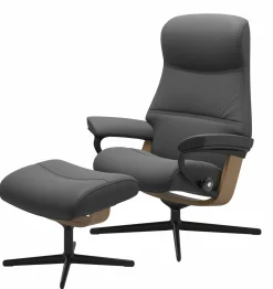 Stressless Stresseless-Sessel mit Hocker grau^ Tv & Relaxsessel