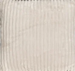 Dekokissen>Stuco Kissen mit Füllung beige