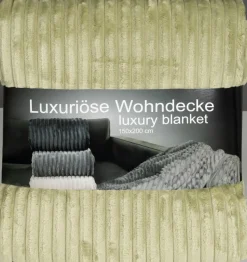 Wohndecken>Stuco Wohndecke grün