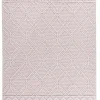 Moderne Teppiche>Theo Keller Handwebteppich pink