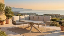 TIERRA OUTDOOR Garten/Esslounge Ecke rechts beige^ Gartenlounge Sets