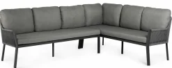 TIERRA OUTDOOR Garten/Esslounge Ecke rechts grau^ Gartenlounge Sets
