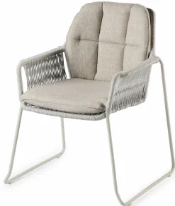 TIERRA OUTDOOR Kufensessel Garten stapelbar graubeige^ Gartensessel