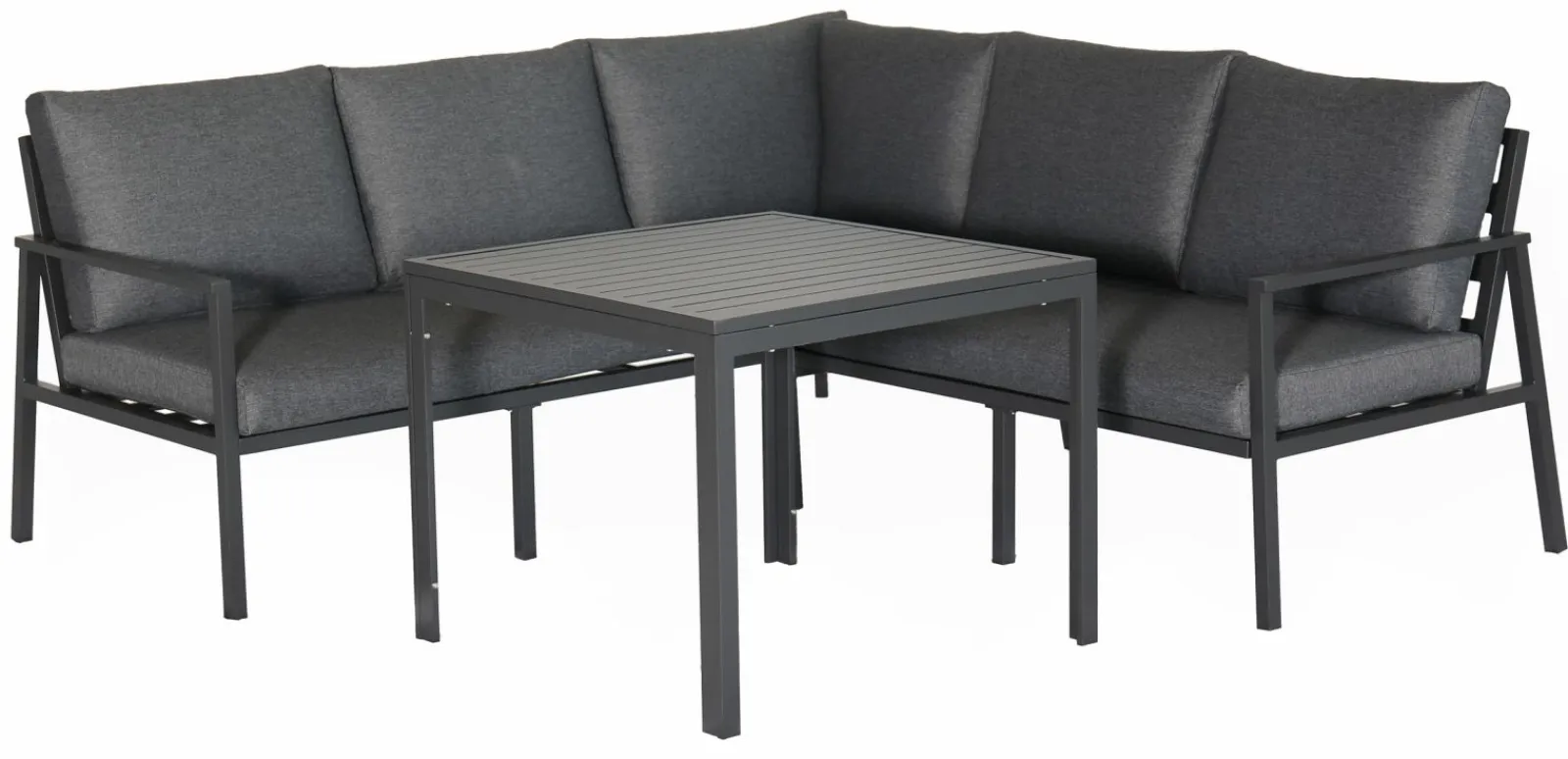 TIERRA OUTDOOR Lounge Corner Set grau^ Gartenlounge Sets