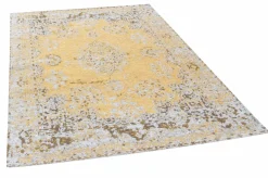TOM TAILOR Flachwebteppich goldfarben^ Moderne Teppiche