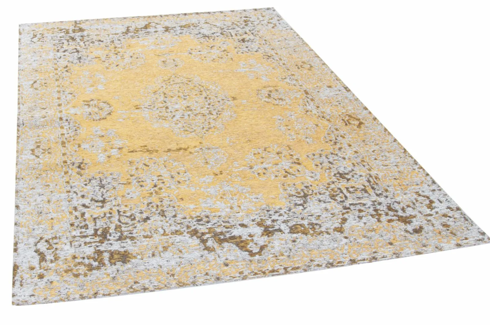 TOM TAILOR Flachwebteppich goldfarben^ Moderne Teppiche