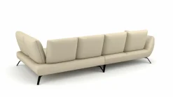 Trapezeckgarnitur beige^ Sofas & Couches