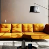 Trapezeckgarnitur gelb^ Sofas & Couches