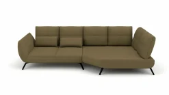 Sofas & Couches> Trapezeckgarnitur grün
