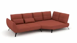 Trapezeckgarnitur rot^ Sofas & Couches