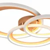 Trio Leuchten LED - Deckenleuchte 1flg braun^ Deckenleuchten