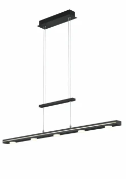 Pendelleuchten>Trio Leuchten LED - Pendelleuchte 7flg schwarz