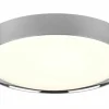 Deckenleuchten|Badleuchten>Trio Leuchten LED-Deckenleuchte 1flg silberfarben