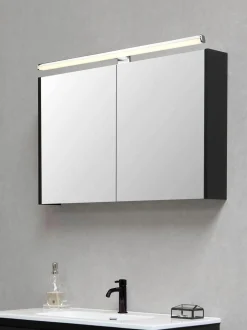Außenwandleuchten|Außenleuchten>Trio Leuchten LED-Wandleuchte 1flg silberfarben