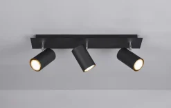 Spots>Trio Leuchten Strahler 3flg schwarz