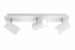 Spots|Wandleuchten>Trio Leuchten Strahler 3flg weiß