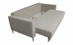 Verwandlungs-Sofa beige^ Sofas & Couches|Schlafsofas