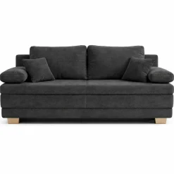 Verwandlungssofa schwarz^ Sofas & Couches|Schlafsofas