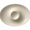 Serviergeschirr>Villeroy & Boch Eierbecher mit Ablage weiß
