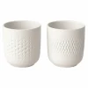 Tassen>Villeroy & Boch 2er Becher weiß