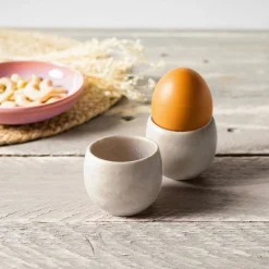 Villeroy & Boch 2er Eierbecher beige^ Serviergeschirr