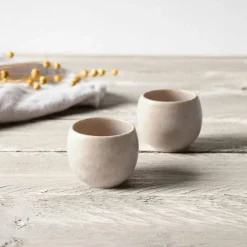Villeroy & Boch 2er Eierbecher beige^ Serviergeschirr